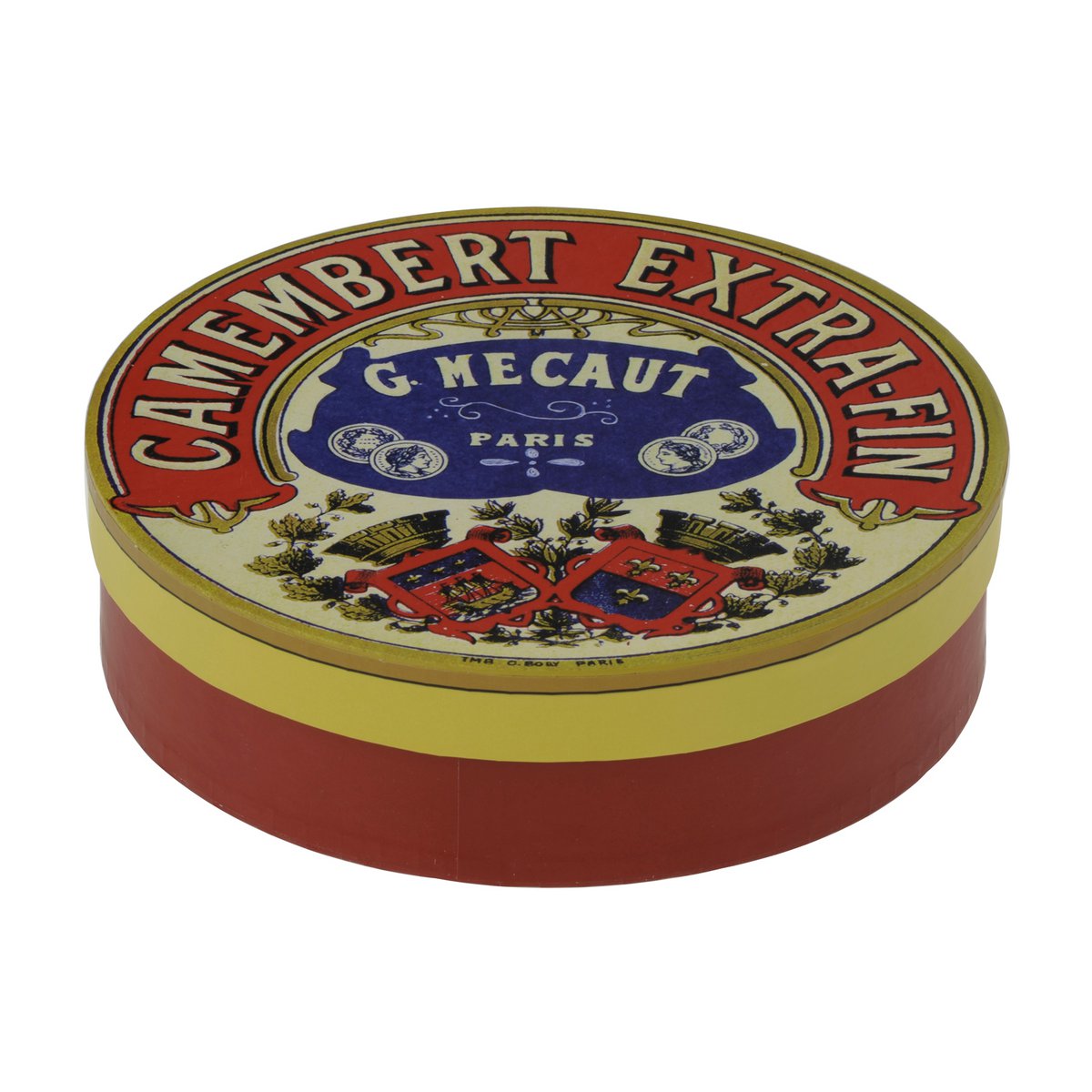 Set of 4 Classic Camembert Canape Plates