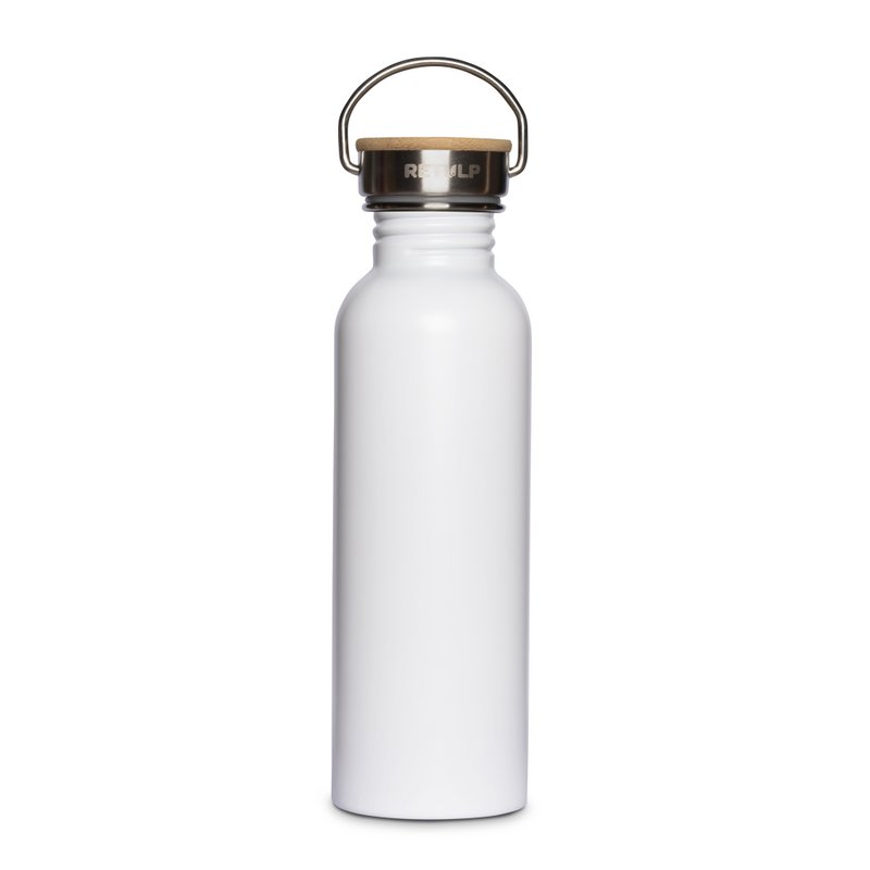 Edelstahl-Trinkflasche Urban Steel White 750 ml
