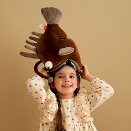 Plush toy, Ocean, Brown Anglerfish 35cm 