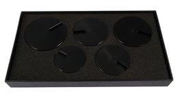 Druckstücke für Gehäuseschließer, 5 tlg., Ø 44 - 64 mm, Nr. CH-3038