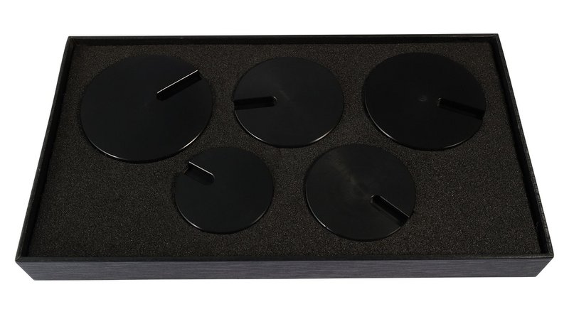 Druckstücke für Gehäuseschließer, 5 tlg., Ø 44 - 64 mm, Nr. CH-3038