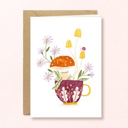 Greeting card | Cup of Autumn