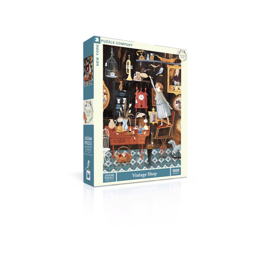 New York Puzzle Company Puzzle Vintage Shop - 1000 pieces