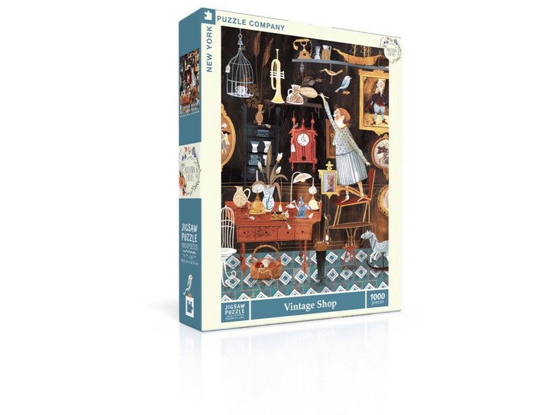 New York Puzzle Company Puzzle Vintage Shop - 1000 pieces