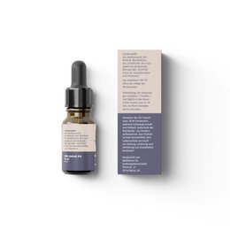 Huile buccale de nuit CBD 8% | 800 mg | Huile de chanvre biologique, valériane, huile de graines de pavot