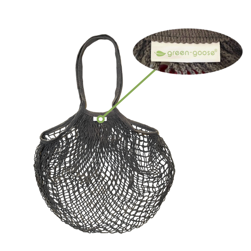 green-goose Einkaufstasche Netztasche – 2 Stück