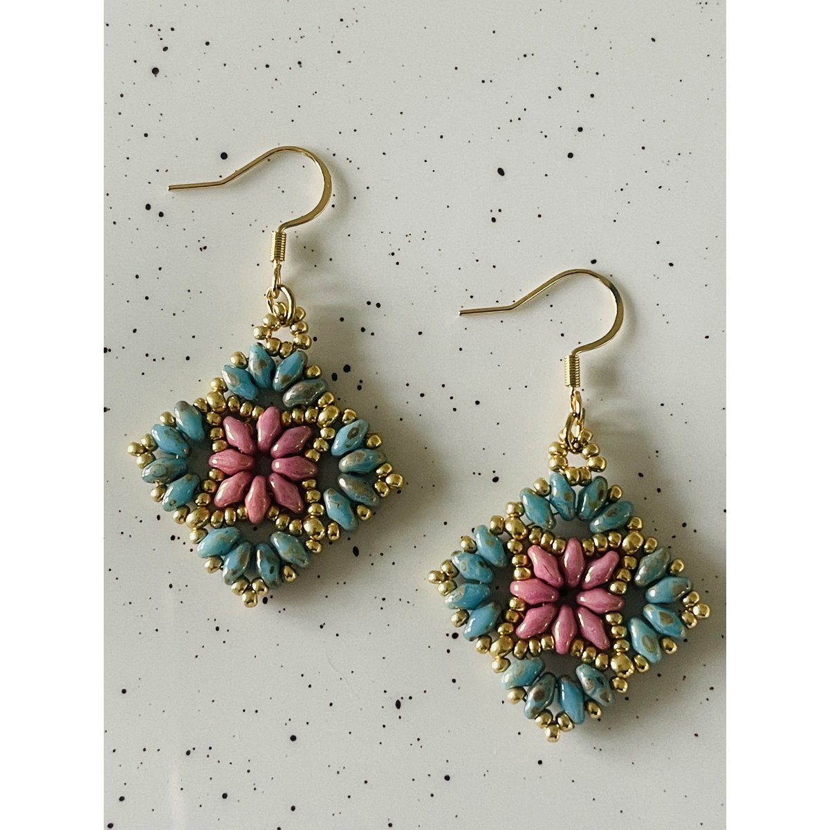 Lot Duo de Boucles d'Oreilles