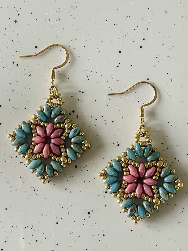 Lot Duo de Boucles d'Oreilles