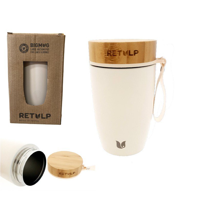 Retulp Lebensmittelbehälter BigMug Classic Beige