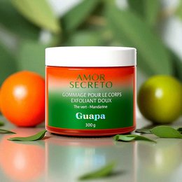 GUAPA Exfoliante Corporal Suave - Té Verde/Mandarina