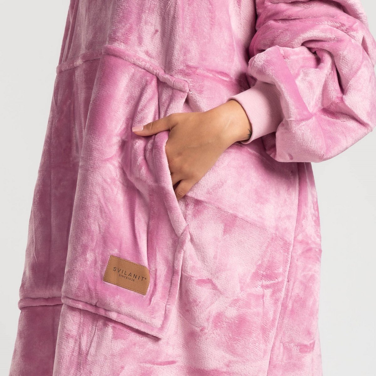 Vitapur - Hoodie blanket + socks - Pink