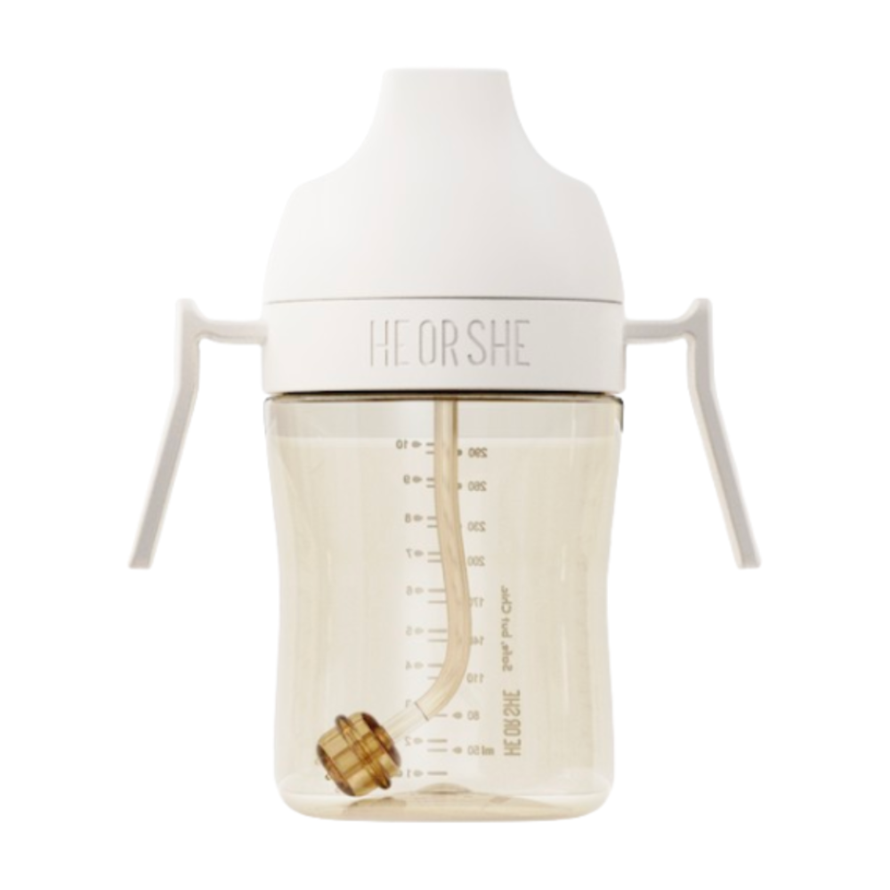HEORSHE SIPPY CUP DENTAL CARE, 300 ml., 9+ WHITE