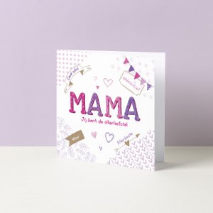 Wenskaart | Moederdag: Mama allerliefste