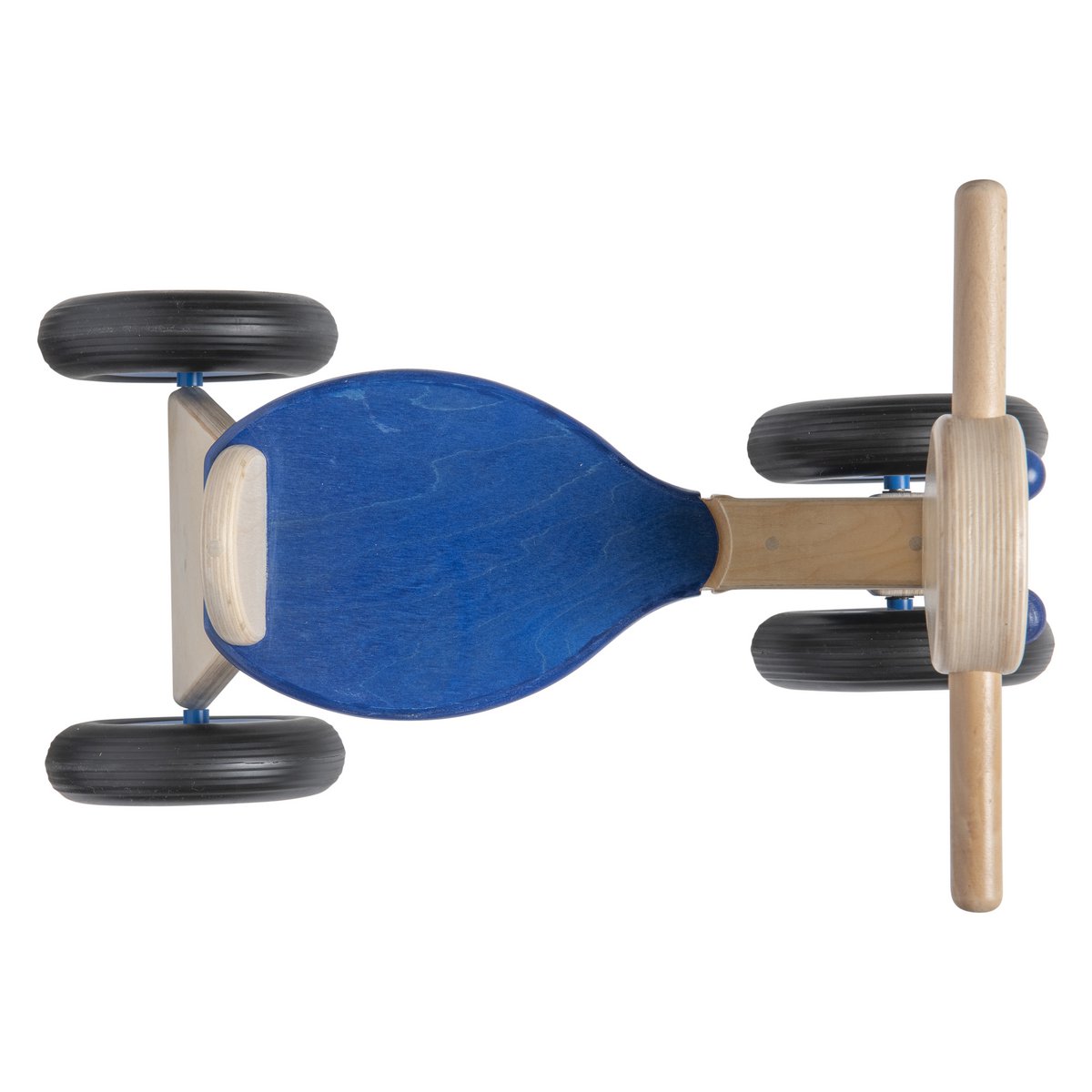 Van Dijk Toys Berken Houten Balance Bike From 1 Year - Blue (Childcare Quality)