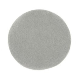 Seat cushion around gray made of felt, 100% natural material, 38 cm round many colors Pastel, felt with wool-f lung, fair trade & handwork from Nepal