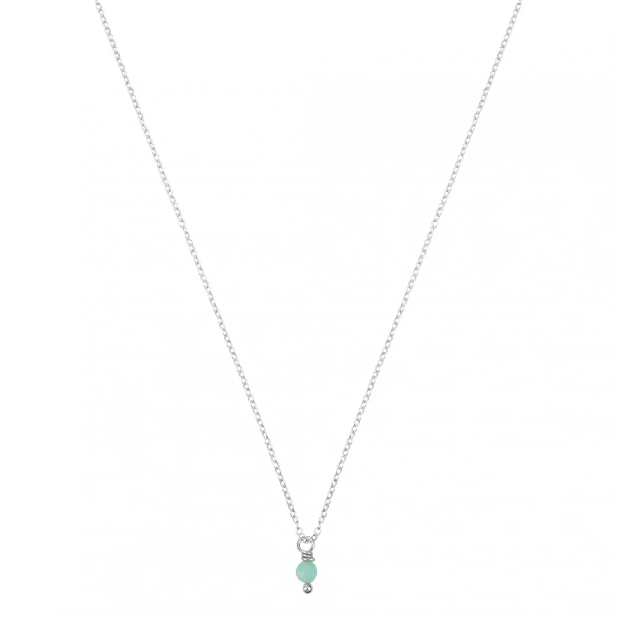 Collar de piedras preciosas del signo del zodíaco Libra