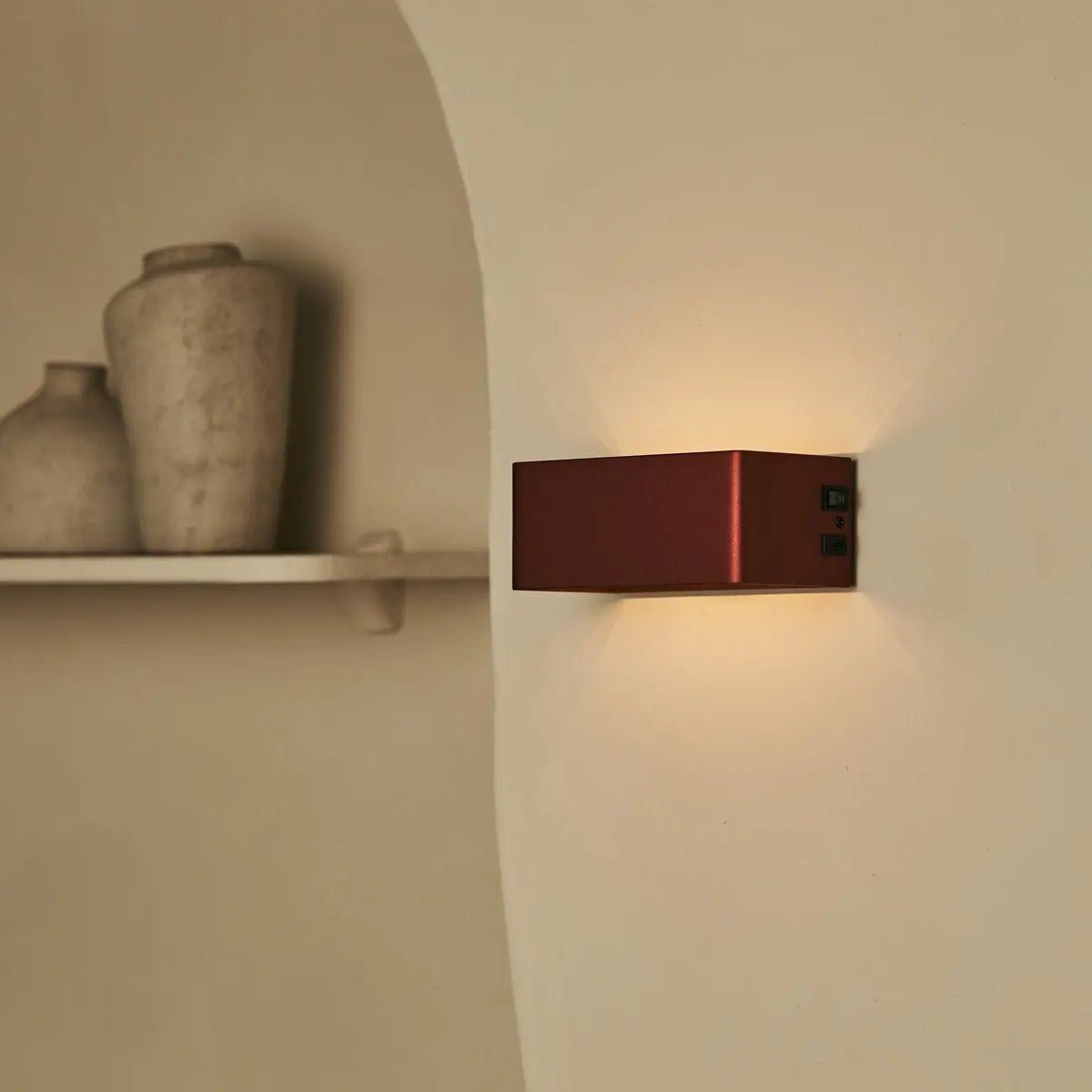 Tessa Bronze Rechargeable Wall Light
