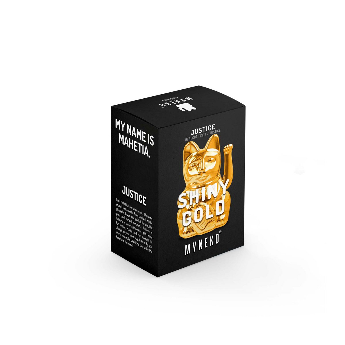 Gato de la suerte Mini | Oro brillante