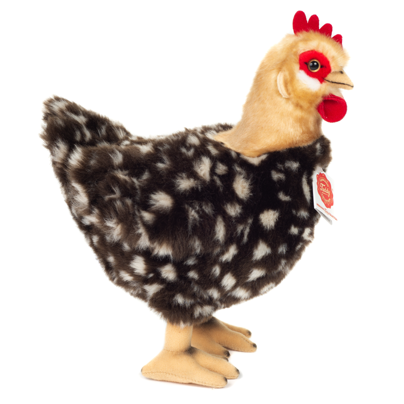 Gallina de pie 24 cm - peluche - peluche