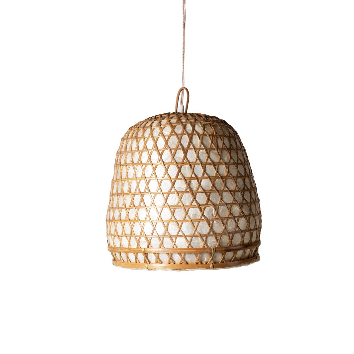 Nganjuk Nacjuk Nácar Raveo Cucharus Lamp.
