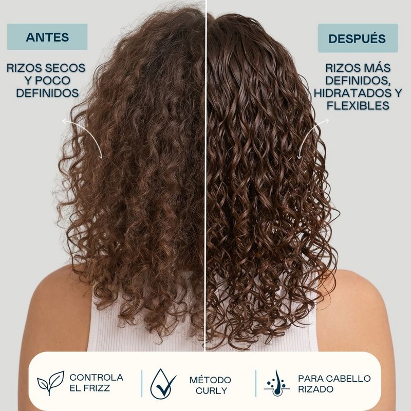 Curly Pack Shampoo, masker en serum voor krullend haar - 720 ml