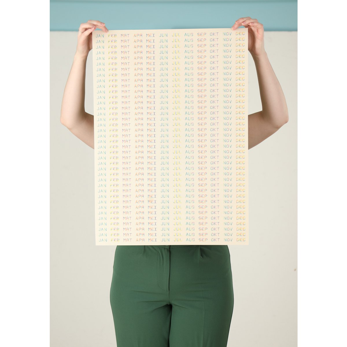 wall calendar - Creative notes