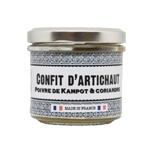 Artischocken-Confit mit Kampot-Pfeffer und Koriander