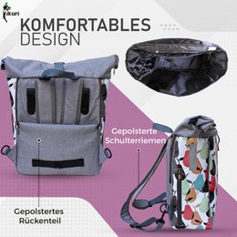 Kombination af cykelpose / rygsækbagageholder - peras
