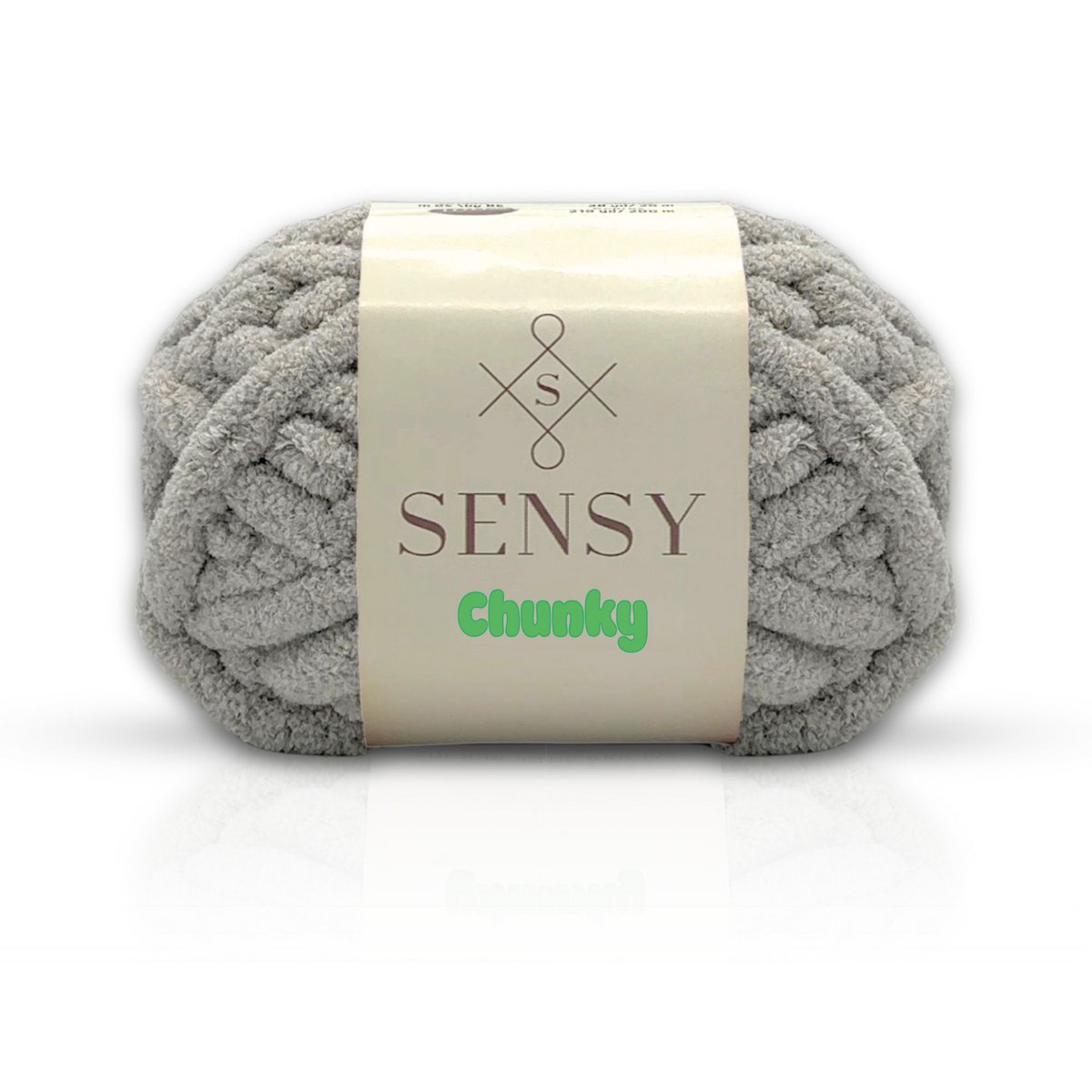 Sensy Chunky Yarn, Blanket Yarn, 7 oz, 28 Yards, Gauge 7 Jumbo