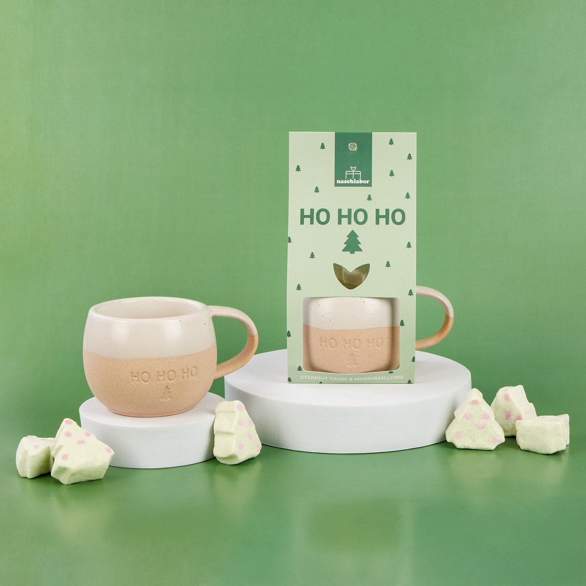Geschenkset Ho Ho Ho Marshmallow & Tax
