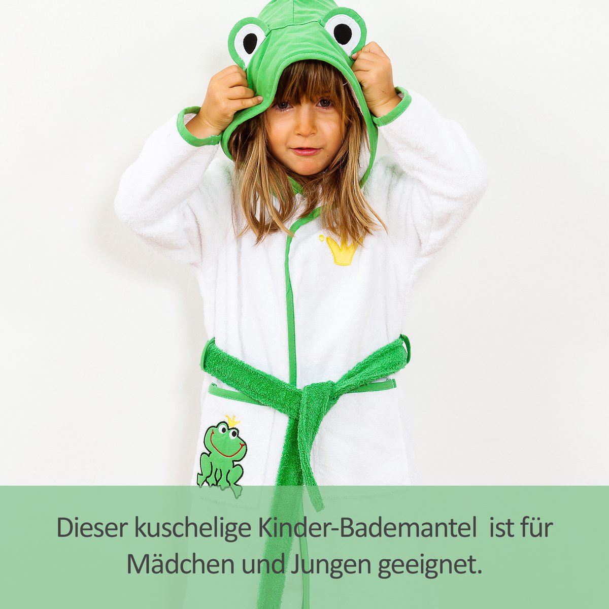 Bademantel Froschkönig
