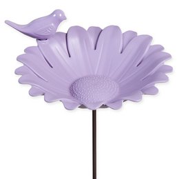 Gartenstecker "Blume/Vogel"