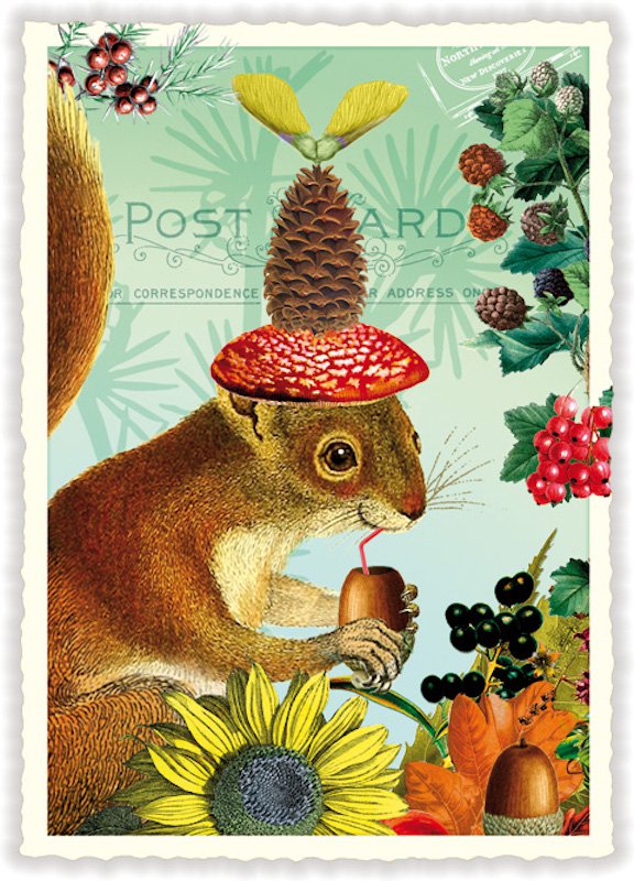 NBPK908 - SWEET MEMORIES: SQUIRREL