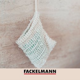 Sæt med 2 solide sæbeposer i sisal Fackelmann Tecno