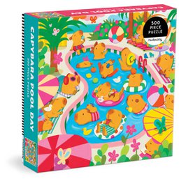 Puzzel - Capybara Zwembaddag