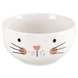 Kinderbecher mit Schüssel Porzellankatze 2 PCs