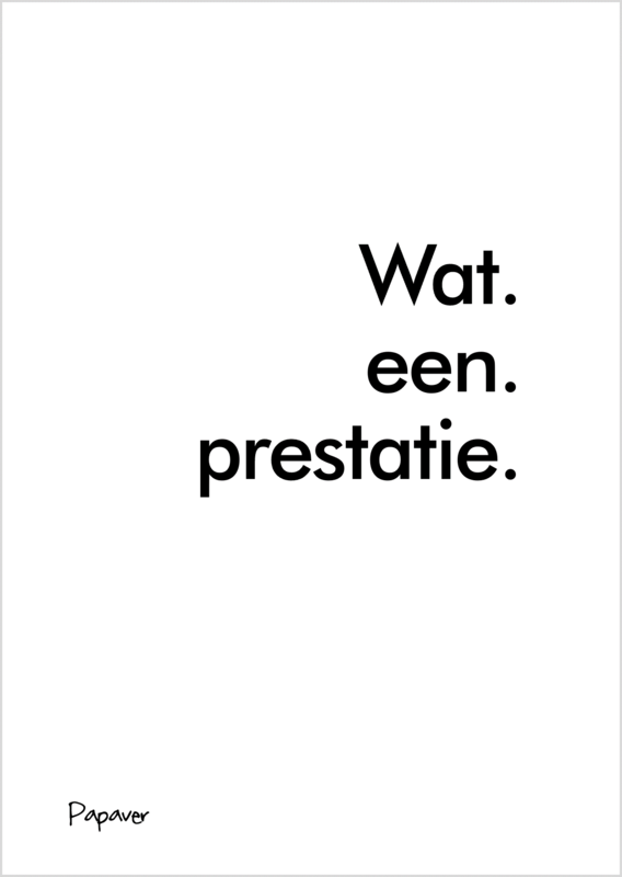Prestatie