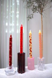 Design Dinner candles - Set of 4 - Lush Velvet