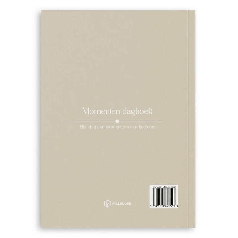 Fyllbooks un momento al giorno Diario - beige