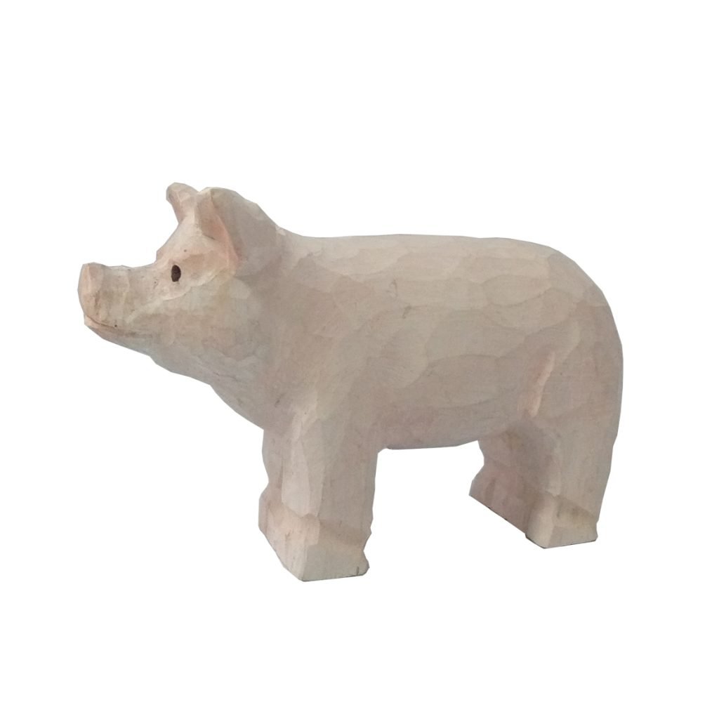 Wudimals® Ferkel-Tierspielzeug aus Holz