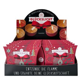 Lykkelys / I gaveæsken med en udskåret sløjfe 🎀 / Varmt / Glædelig jul fra bunden af ​​mit hjerte / VE 15