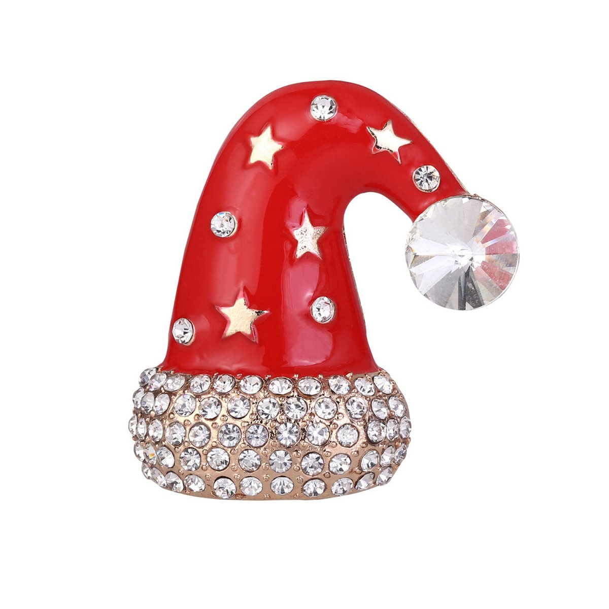 Brooch - Santa hat
