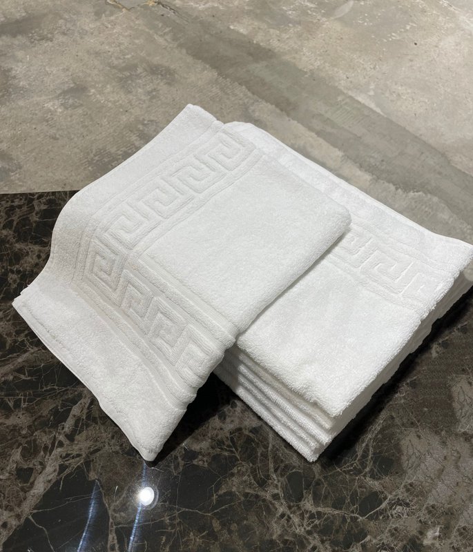 Bathroom mat Greek