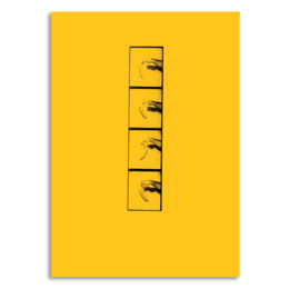 'Banana Pola' tryk A4