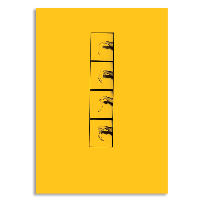 'Banana Pola' Print A4
