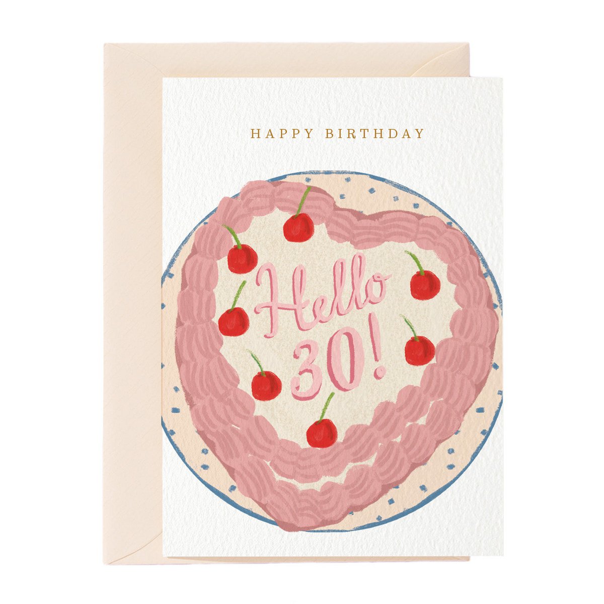 Hallo 30! Wenskaart