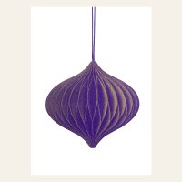 Risography Postcard - Jewelry purple - DIN A6