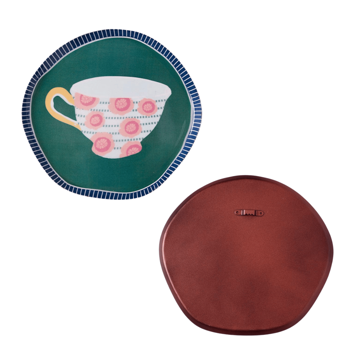 Wall Decor | Metal Plate Still Life Lightweight | Set of 3