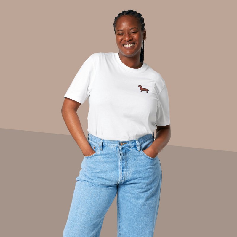 T-shirt unisex DACKEL realizzata in cotone biologico
