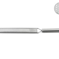 Gastronomische rasp van roestvrij staal, ultra scherp